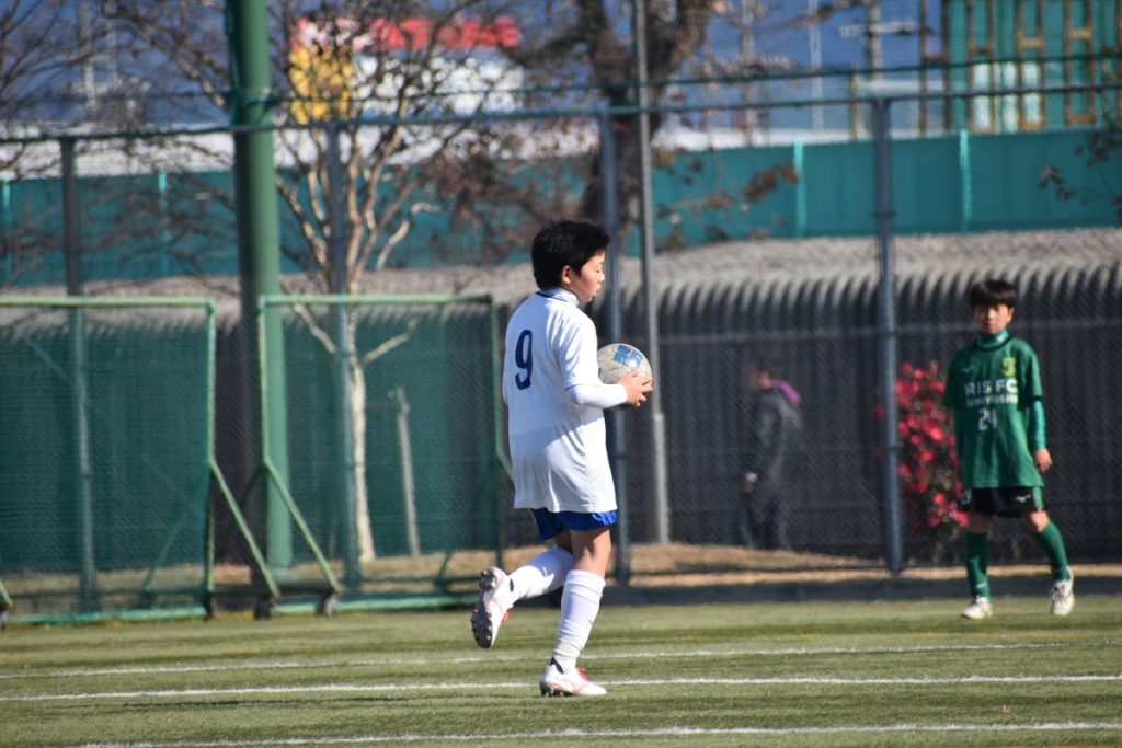 年男の次男、小学生最後のサッカー